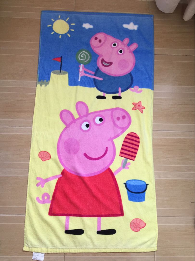 peppa pig bath towel Babies Kids Bathing Changing Other