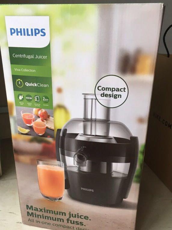 Philips Centrifugal Juicer Viva Collection, TV & Home Appliances