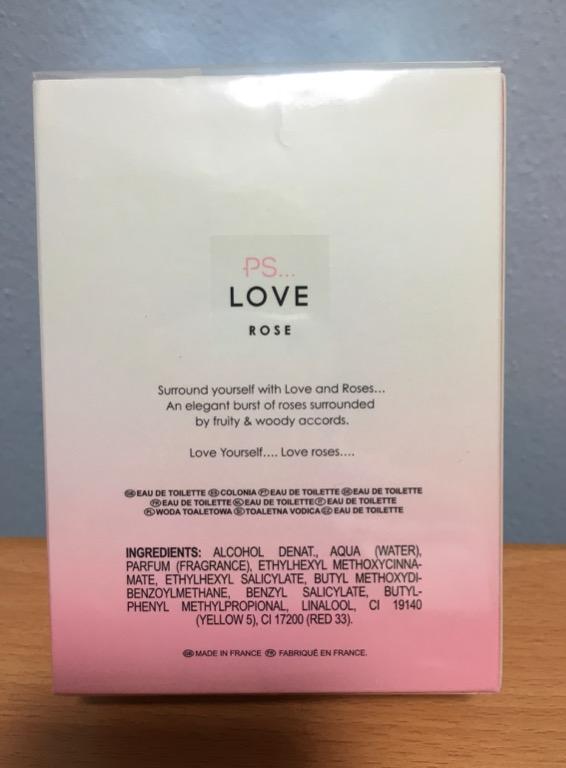 Primark PS Love Rose Perfume Cruelty Free
