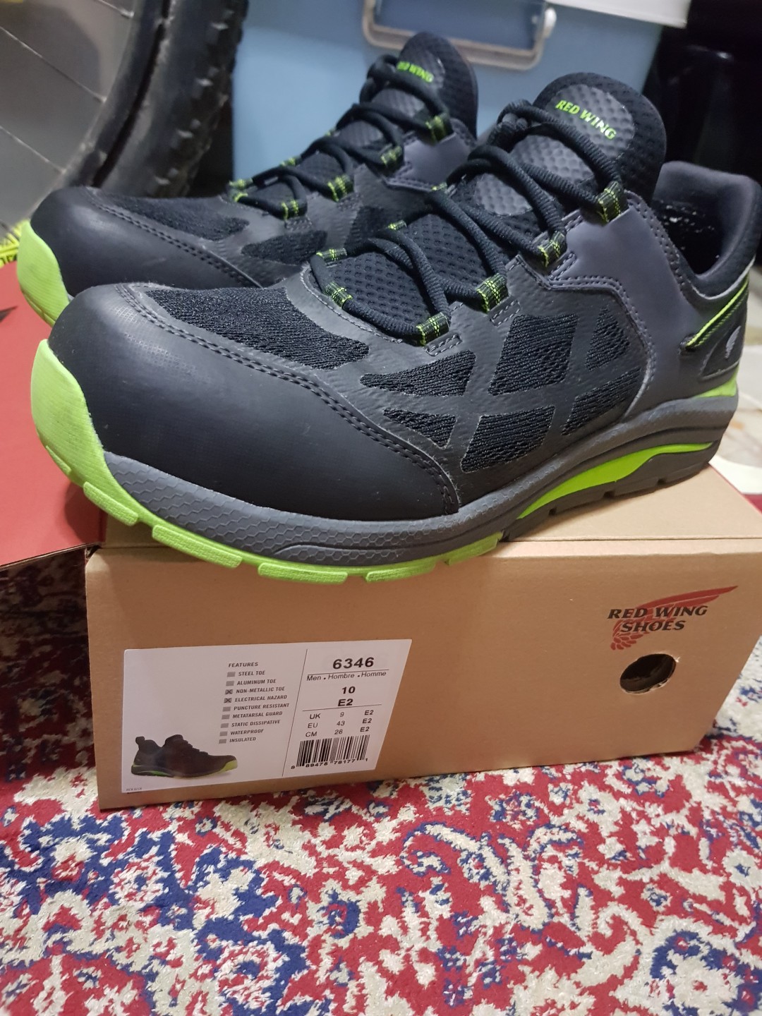 Redwing non metallic toe Clearance