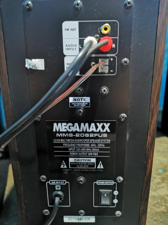 Speaker builtin Amp MMS2062FUS, Audio, Soundbars, Speakers