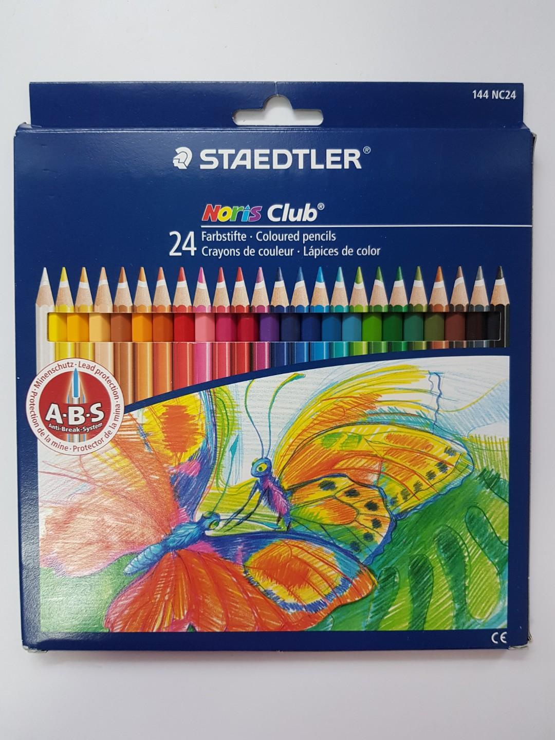 Staedtler 24 Colour Pencils Books Stationery Stationery On