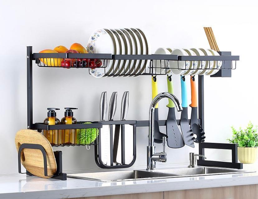 Jumbo Kitchen Dish Rack Above Sink Home Appliances Kitchenware On Carousell