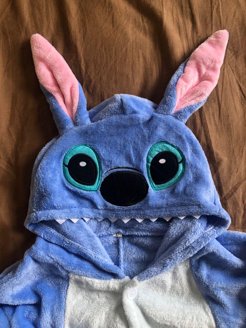Fluffy stitch online onesie