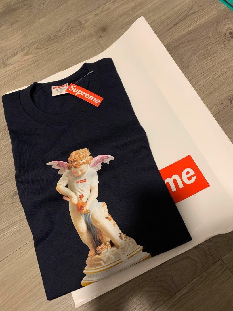 Supreme cupid tee navy shop