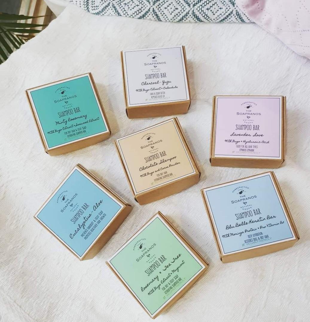 NATURAL SHAMPOO BAR (KERATIN) The Soapranos, Beauty & Personal Care