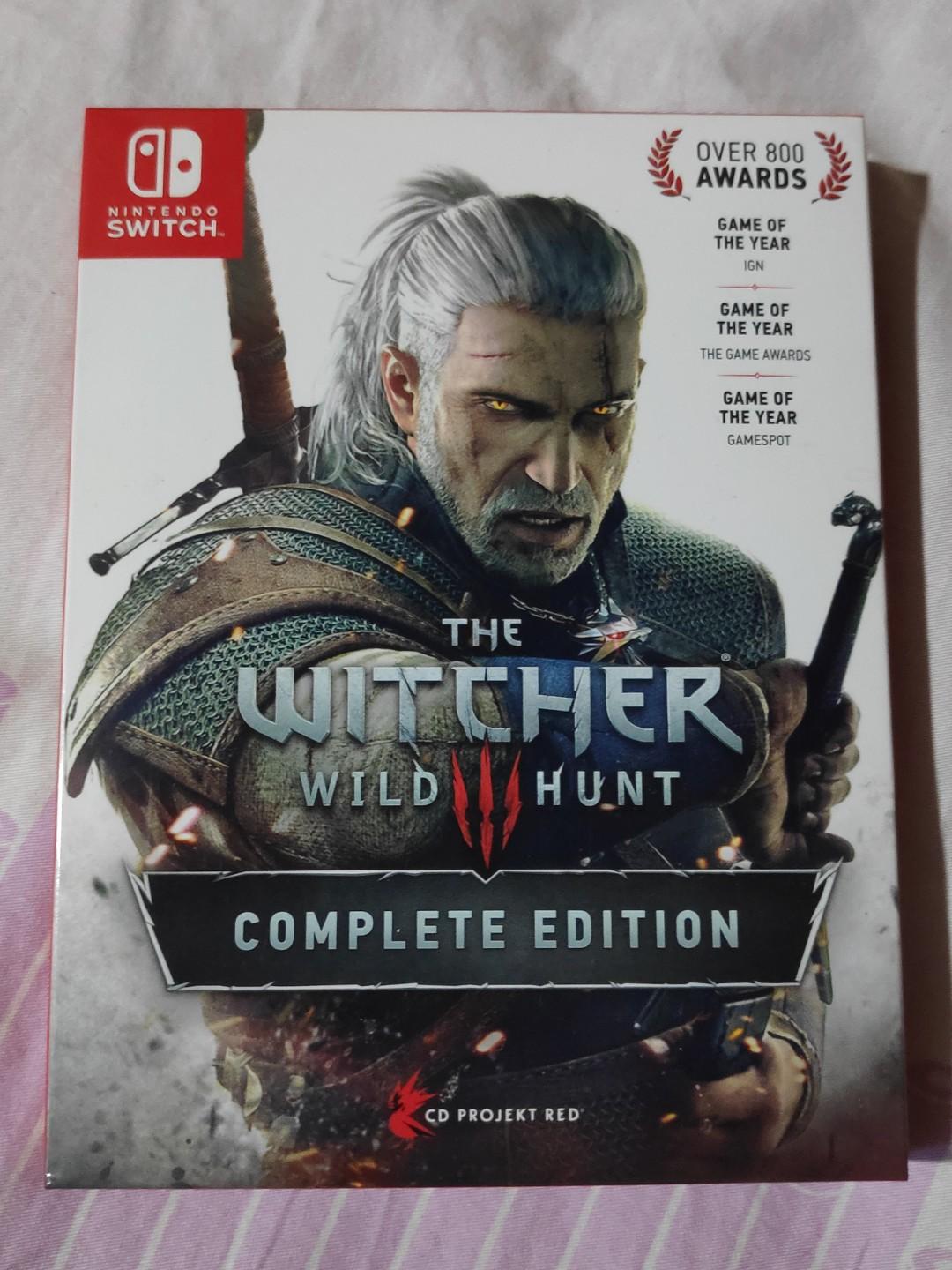 witcher 3 switch complete edition