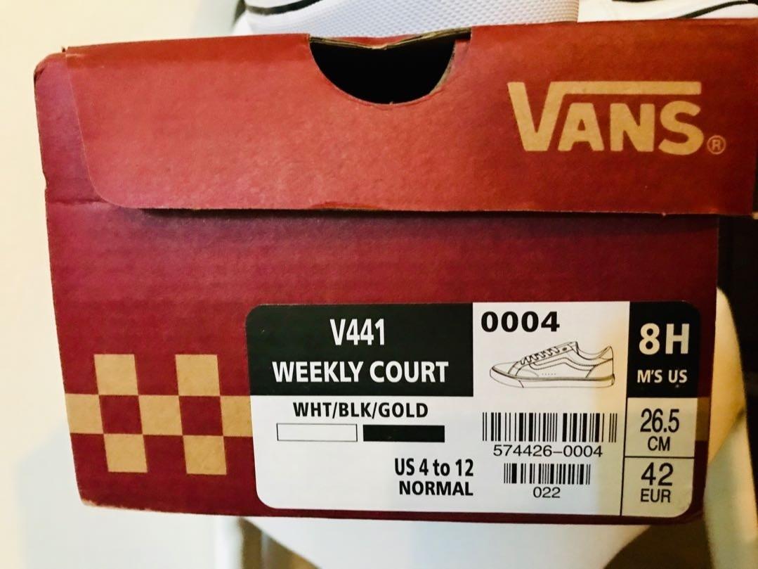 vans weekly court v441