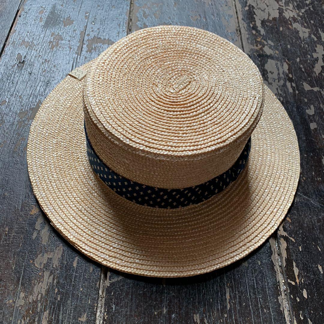 Visvim lyold boater straw hat, Women's Fashion, Watches & Accessories ...
