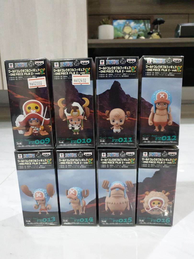 Wcf One Piece Film Z Chopper Set Of 8 Hobbies Toys Toys Games On Carousell