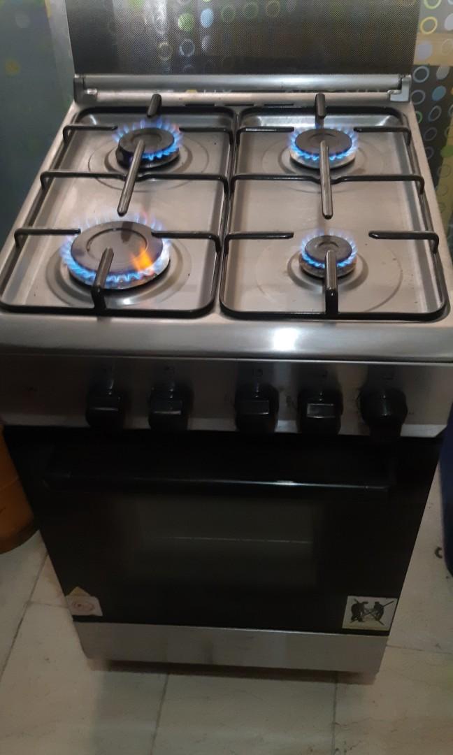 WhiteWestinghouse WCG540XG 50Cm Range 4 Gas Burners with Oven, TV