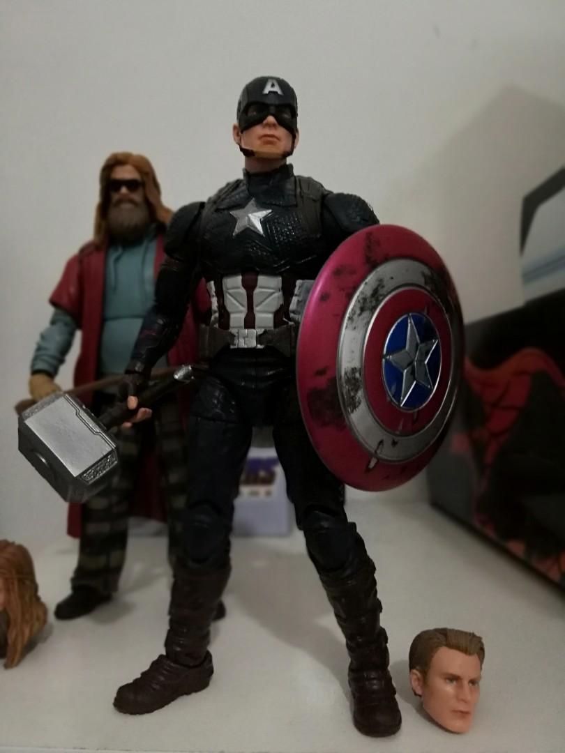 Worthy Captain America Endgame Marvel Legends Hobbies Toys