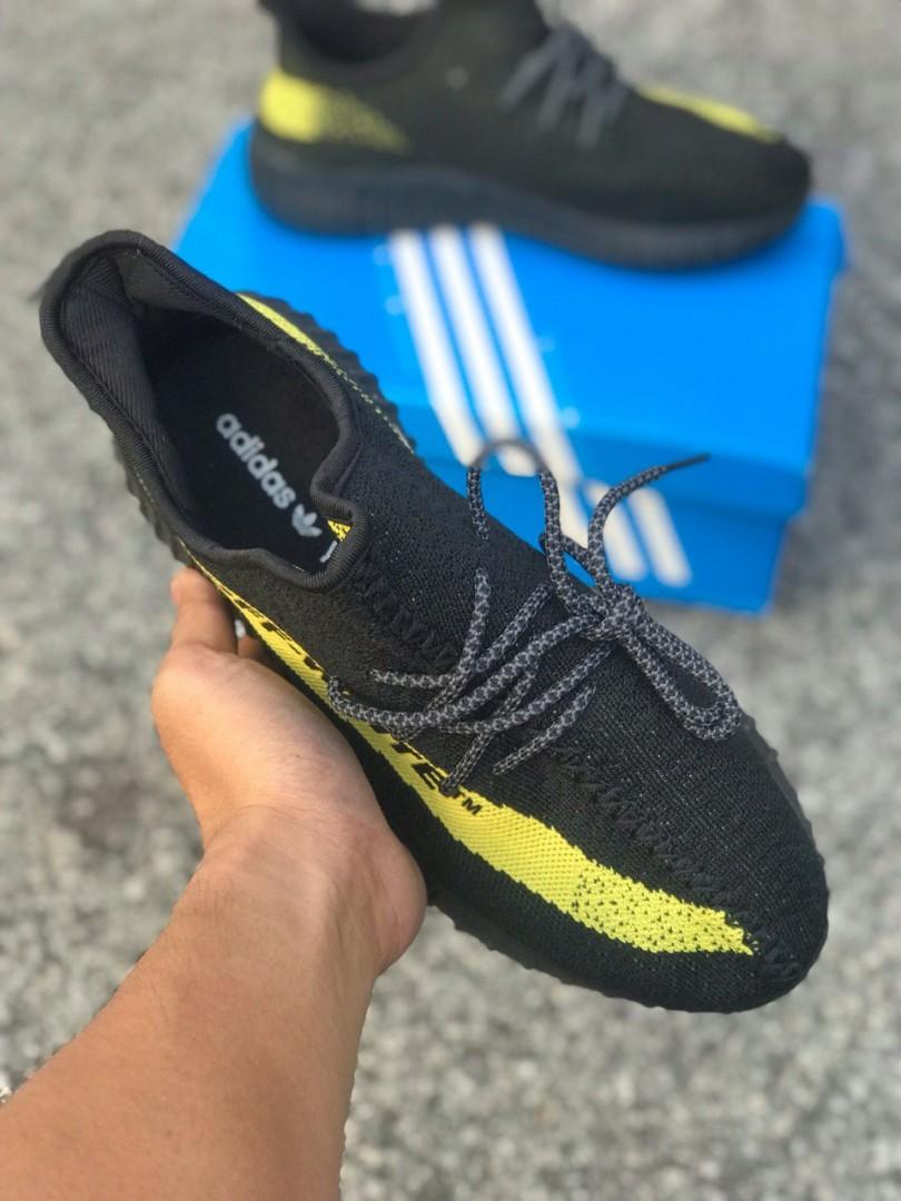 Off white yeezy clearance black yellow