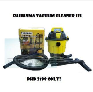 Fujihama Vacuum Cleaner 3 Gallon / 12 Liters Wet, Dry and Blow