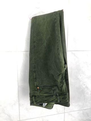 Guess Army Green Jegging