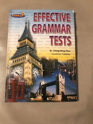Effective Grammar Tests