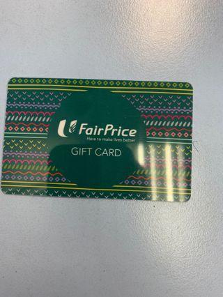 $200 Ntuc gift card