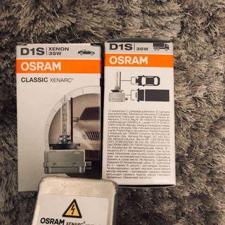 Authentic OSRAM D1S XENON HEADLIGHT BULB. 