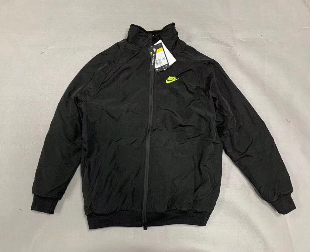 2019SS NIKE Men's BIG SWOOSH BOA JACKET BLACK/VOLT, 男裝, 外套及