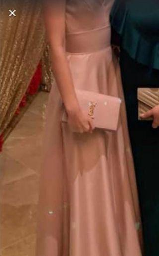 Apartment 8 blush pink long gown