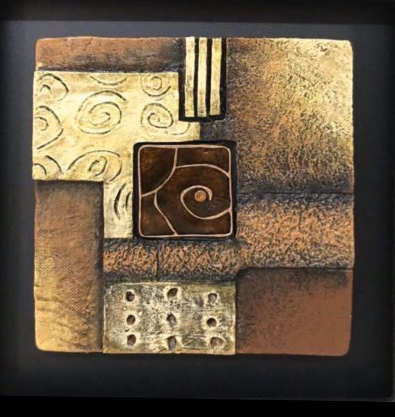 24 x 24 inches modern decorative artwork new (Category: Wall Decor) located in Makati City. Submitted by turnintocash (Listing ID 273993147, Image 2). Description: new with box 70% off original price excess inventory / closed outlet 09178217291.