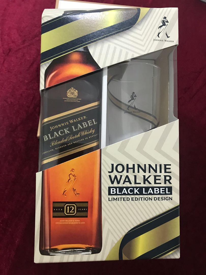 新年送禮佳品！日本直送限量版！！ Johnnie walker black label ...