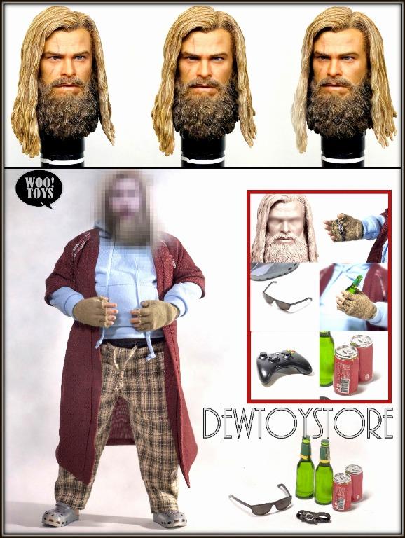 WOO! TOYS FAT VIKINGS 1/6 フィギュア Fat Viking Set with Head