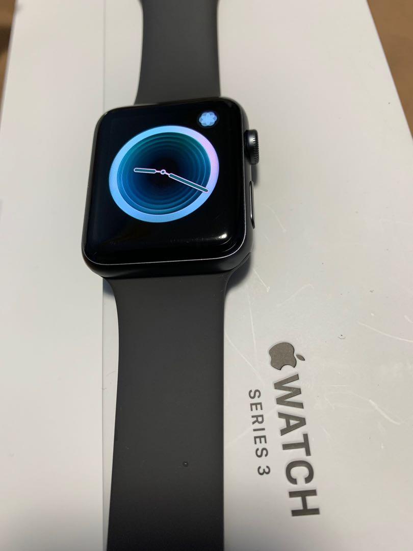 Apple Watch Series 3 42mm Aluminium Space Grey, Mobile Phones \u0026 Gadgets,  Wearables \u0026 Smart Watches on Carousell