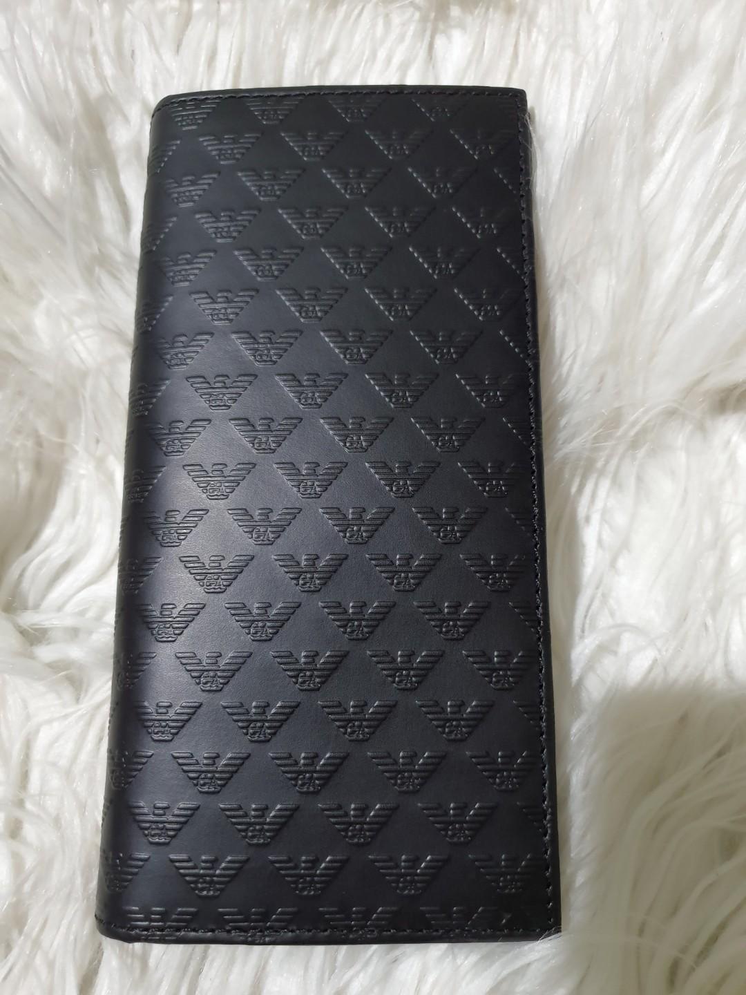 armani mens wallet