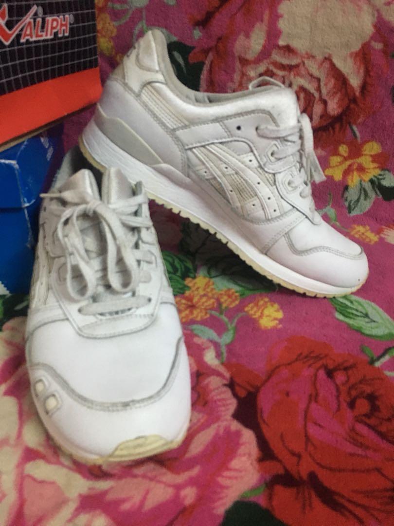 Asics Gel Lyte III triple white Men s Fashion Footwear Sneakers