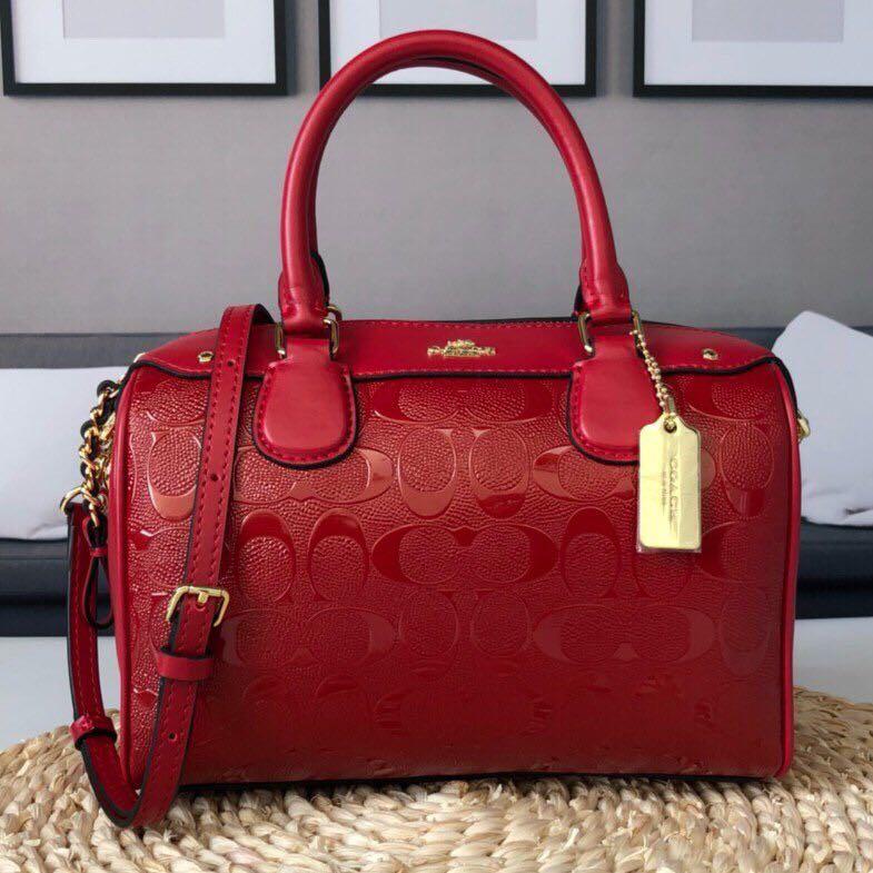 Authentic coach mini satchel, Luxury, Bags & Wallets on Carousell