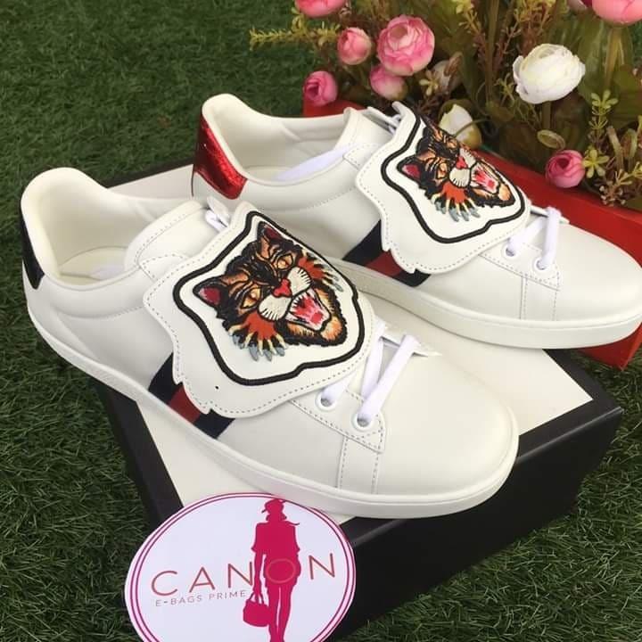 gucci ace tiger patch
