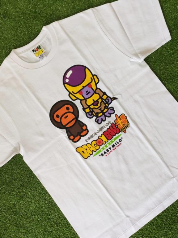 Bape X Dragon Ball Super Golden Frieza Tee Men S Fashion Clothes