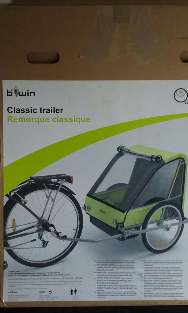 Btwin clearance bike trailer