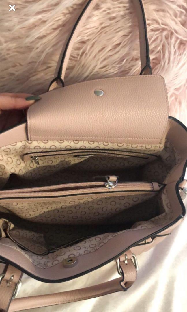 Pink guess purse store