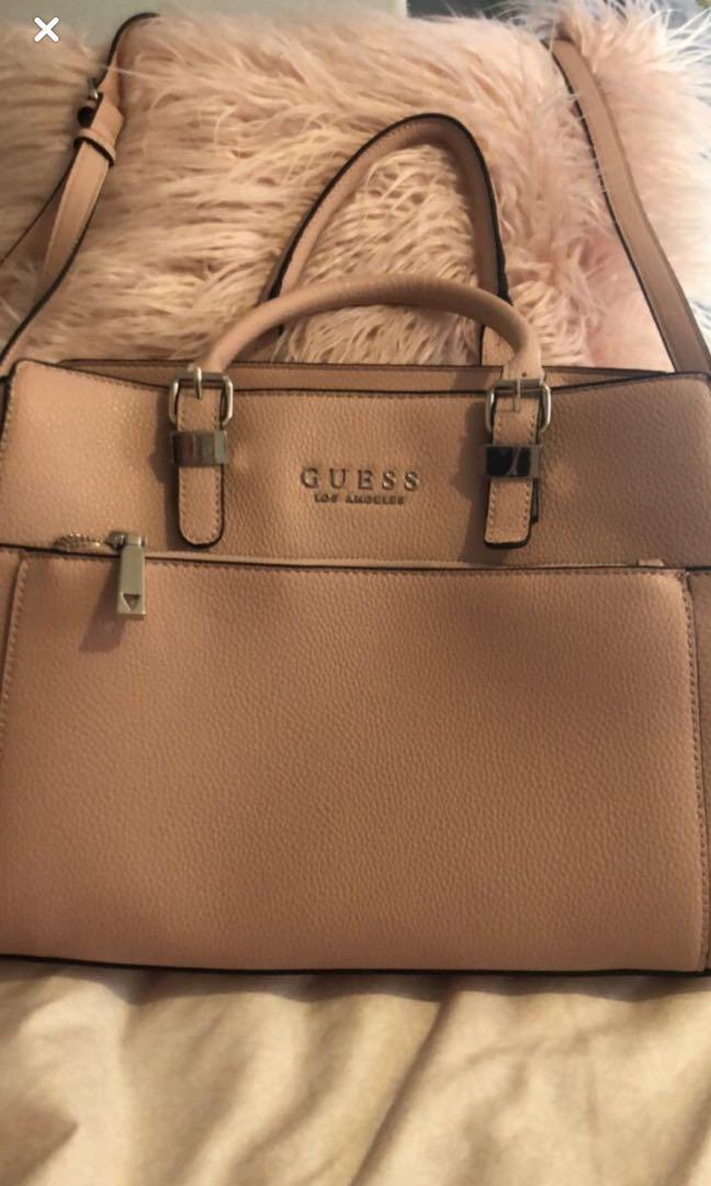 Blush pink guess purse brand new with tag Women s Fashion Bags Wallets on Carousell