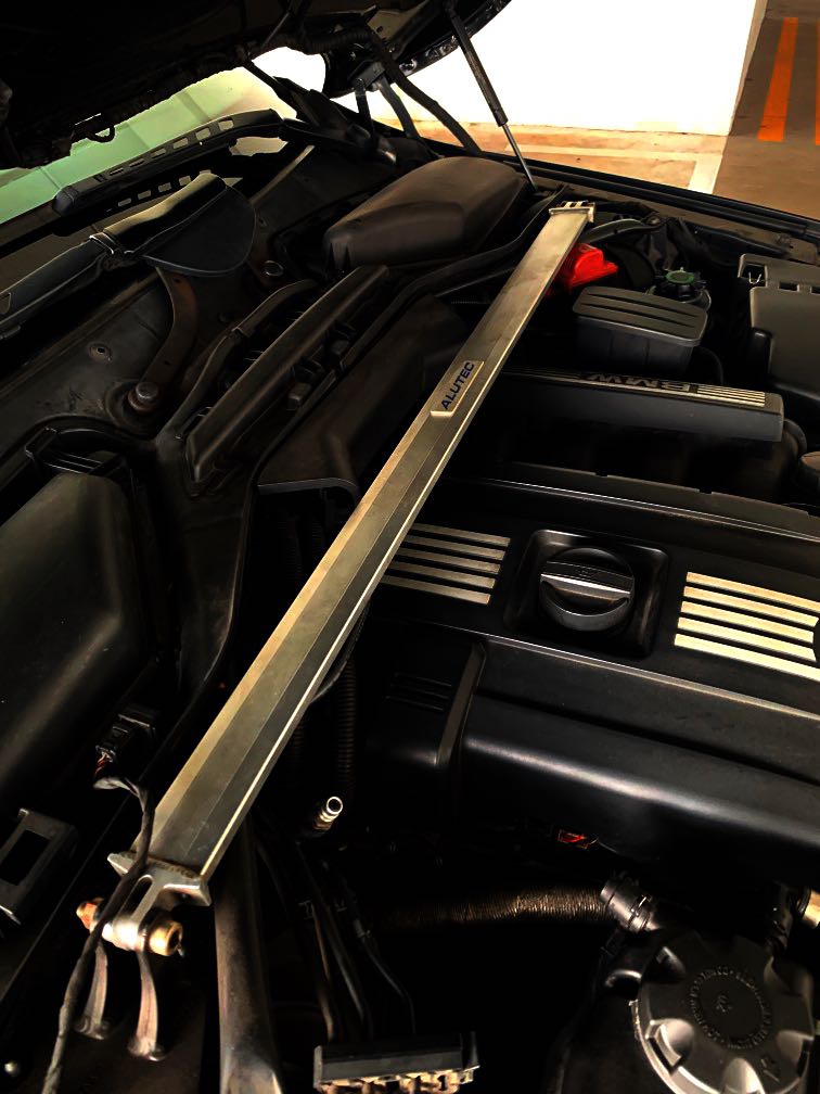 BMW E60 ALUTEC STRUT BAR, Car Accessories, Accessories on Carousell