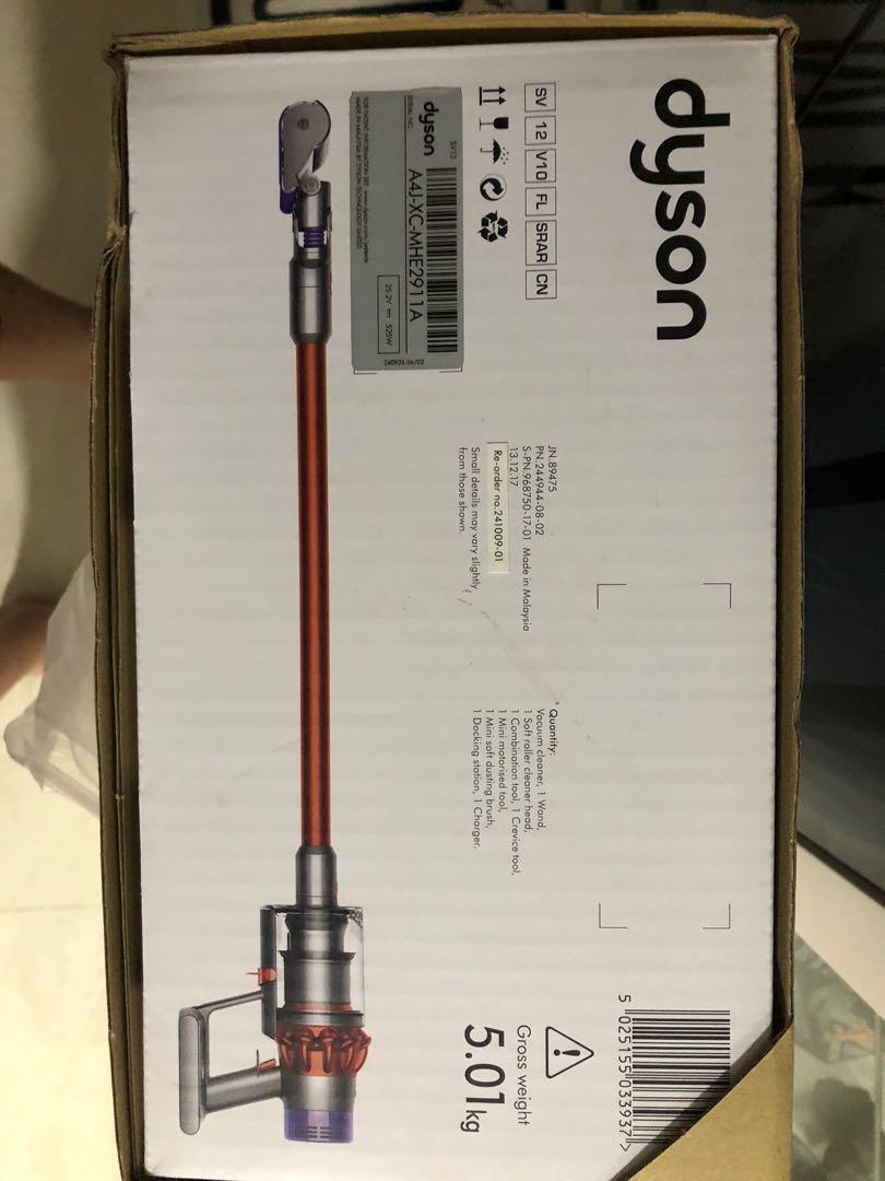 Brand New Dyson Cyclone V10 Fluffy Vacuum Cleaner Home Appliances Cleaning Laundry On Carousell