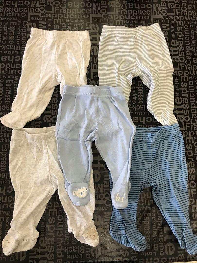 newborn footed pants