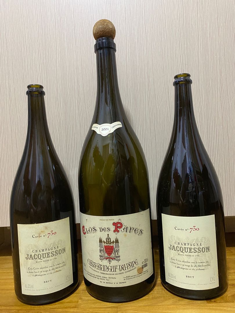 Selling Empty Magnum & Double Magnum Wine Bottles 1.5 Litre and 3