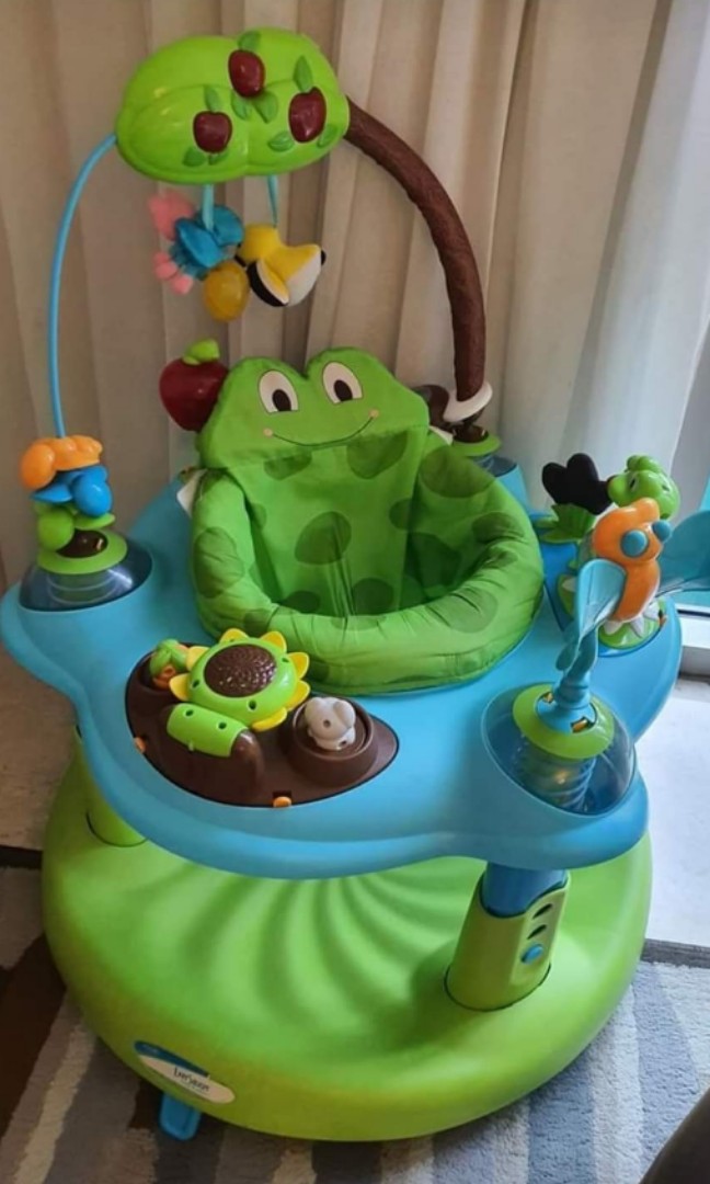 evenflo exersaucer frog