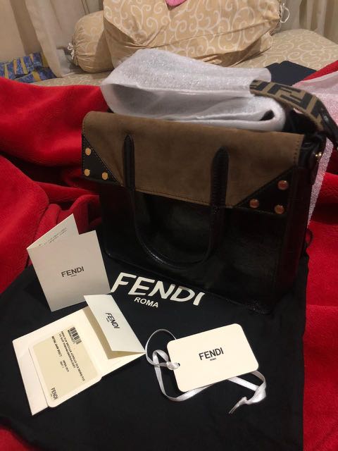 fendi flip regular bag