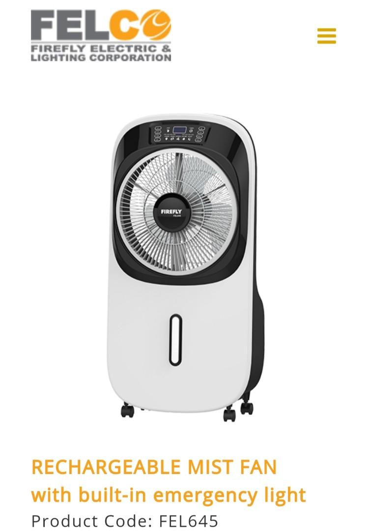firefly portable mist fan
