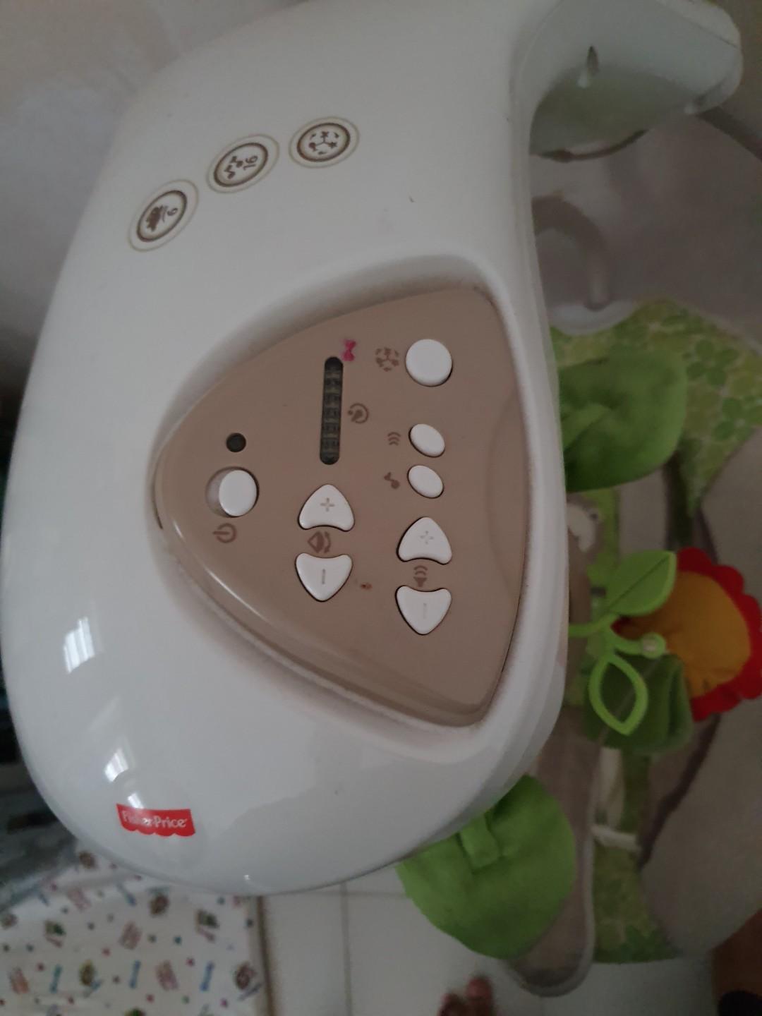 Fisher price deluxe cradle n swing rainforest friends sale