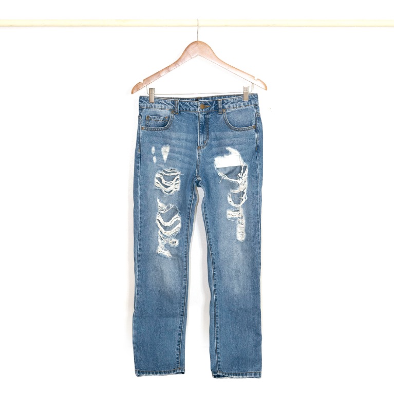 high waisted boyfriend jeans forever 21