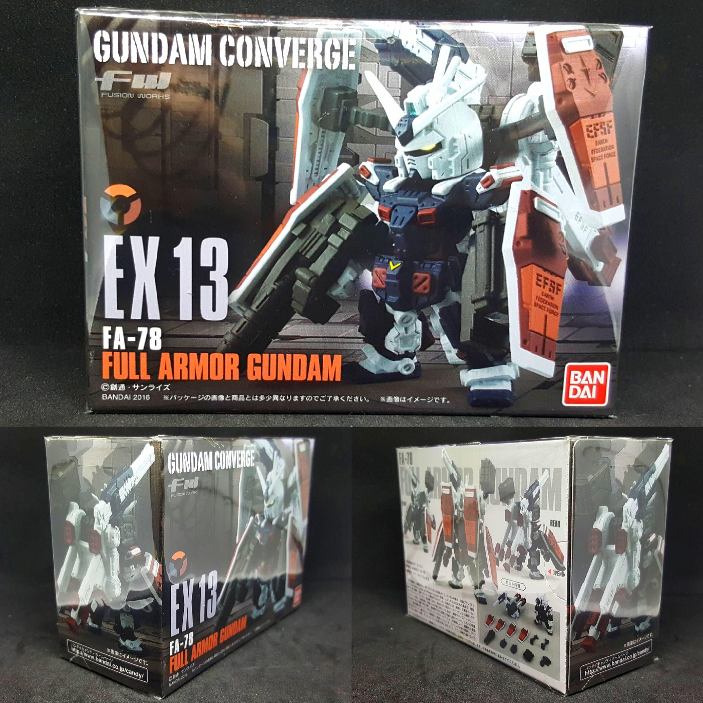 BANDAI FW Gundam converge EX13 フルアーマーガンダム, 興趣及遊戲