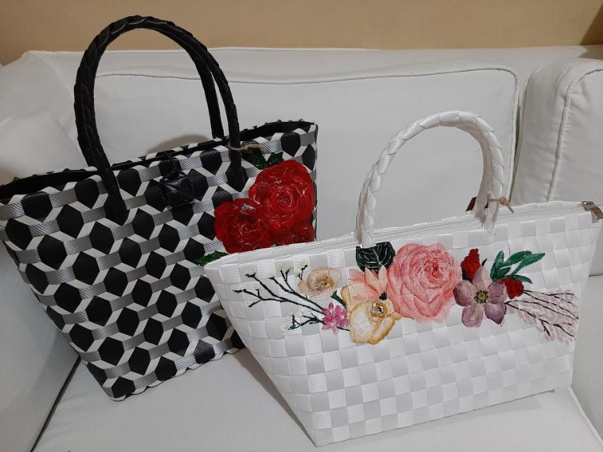 Handpainted Bayong Bags Women s Fashion Bags Wallets Purses