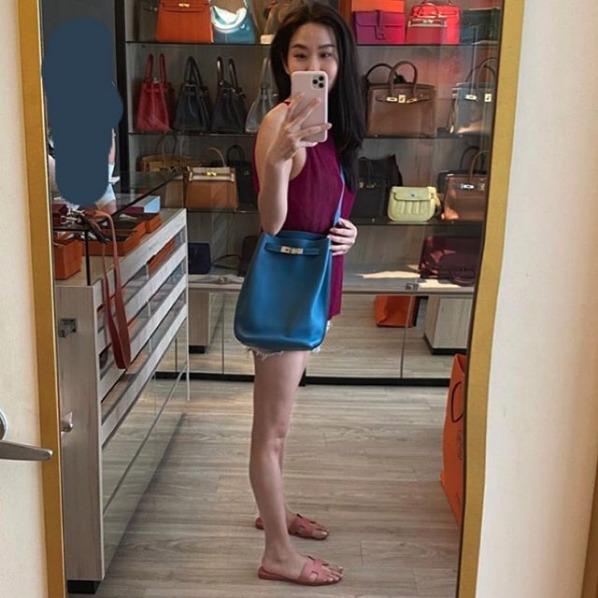 Hermes So Kelly 22 Bleu Jean Togo Luxury Bags Wallets on Carousell