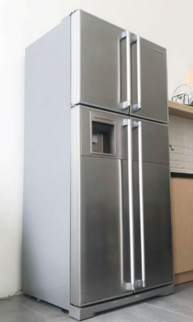 Hitachi side by side 2 doors refrigerator fridge 660L, TV & Home
