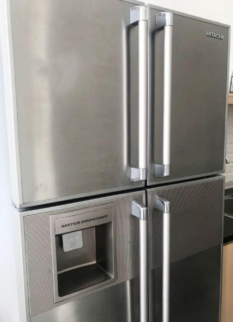 Hitachi side by side 2 doors refrigerator fridge 660L, TV & Home